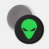 Alien Head Magnet (Voorkant / Achterkant)