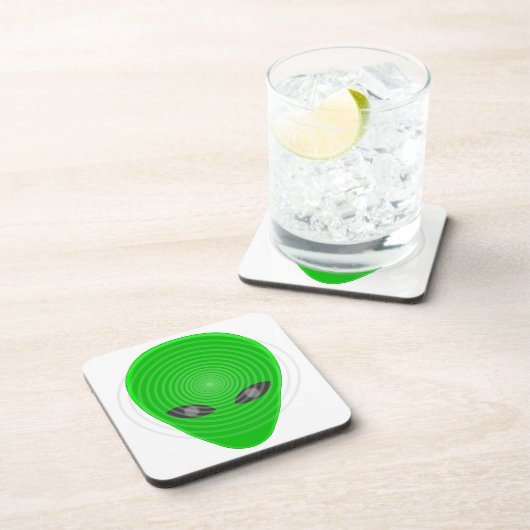 Alien Head Mind Control Bier Onderzetter (Rechterzijde)