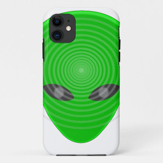 Alien Head Mind Control Case-Mate iPhone Case (Achterkant)