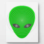 Alien Head Mind Control Fotoplaat (Voorkant)