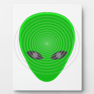 Alien Head Mind Control Fotoplaat