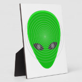 Alien Head Mind Control Fotoplaat (Zijkant)