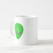 Alien Head Mind Control Koffiemok (Voorkant links)