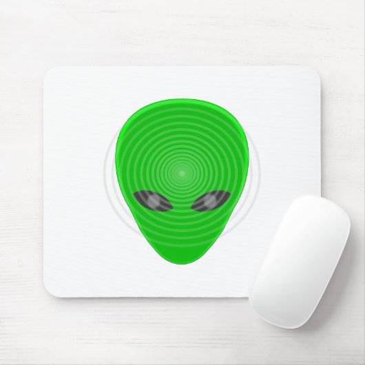 Alien Head Mind Control Muismat (Met muis)