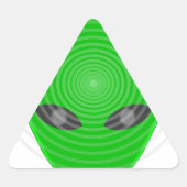 Alien Head Mind Control Sticker (Voorkant)