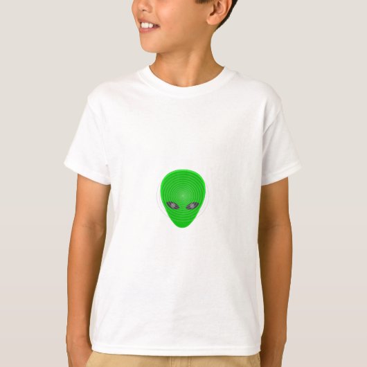 Alien Head Mind Control T-shirt (Voorkant)