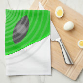 Alien Head Mind Control Theedoek (Quarter Fold)