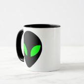 Alien Head Mok (Voorkant links)