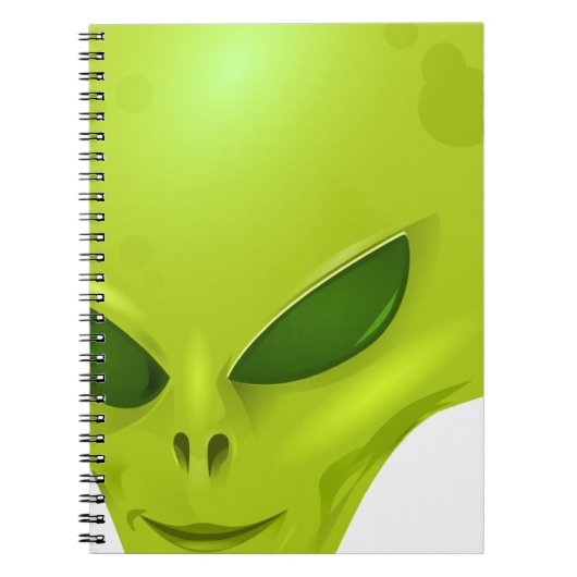 Alien Head Notitieboek (Voorkant)