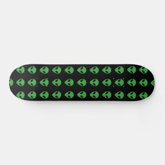 Alien Head Persoonlijk Skateboard (Horizontaal)