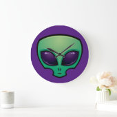 Alien Head-pictogram Grote Klok (Huis)