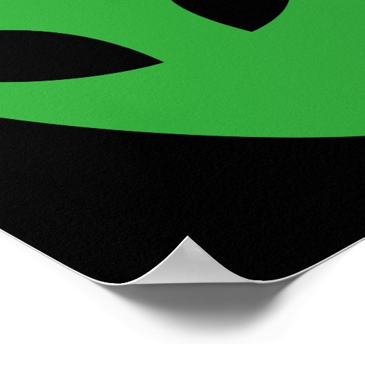 Alien Head Poster (Hoek)