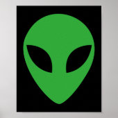 Alien Head Poster (Voorkant)