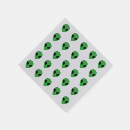 Alien Head Servet (Hoek)