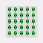 Alien Head Servet (Voorkant)