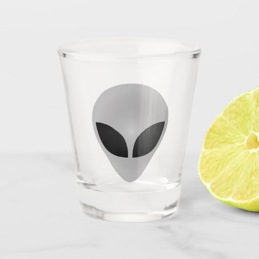 Alien Head Shot Glas (Voorkant)