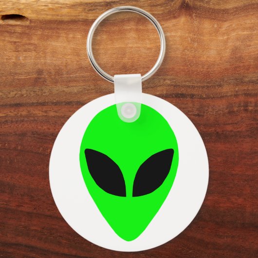Alien Head Sleutelhanger (Voorkant)