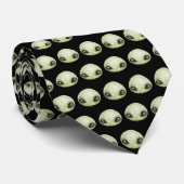 Alien Head Stropdas (Opgerold)