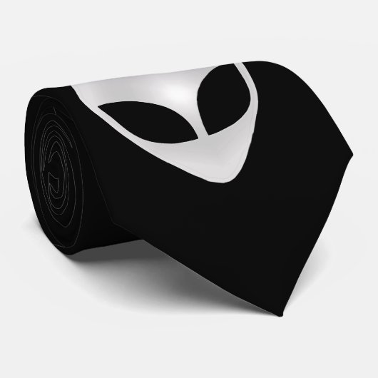 Alien Head Stropdas (Opgerold)