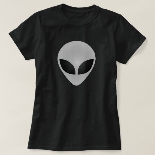 Alien Head T-shirt (Design voorkant)