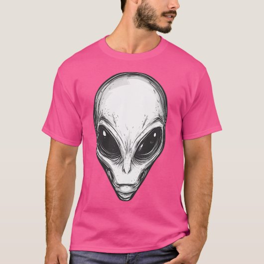 Alien Head T-shirt (Voorkant)