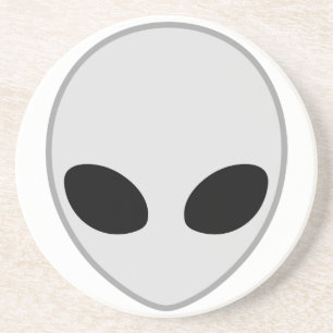Alien Head Zandsteen Onderzetter