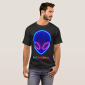 Alien Head ziet dat ik je zo vertelde T-shirt (Voorkant volledig)