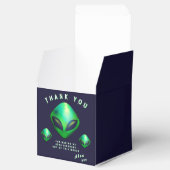 Alien Heads 40ste verjaardagsfeest Bedankdoosjes (Geopend)