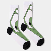 Alien Heart Pose Sokken (Rechts)