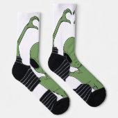 Alien Heart Pose Sokken (Rechts)