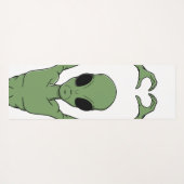Alien Heart Pose Yogamat (Achterkant (horizontaal))