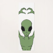 Alien Heart Pose Yogamat (Achterkant)
