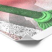 Alien heeft de blauwdruk poster (Hoek)