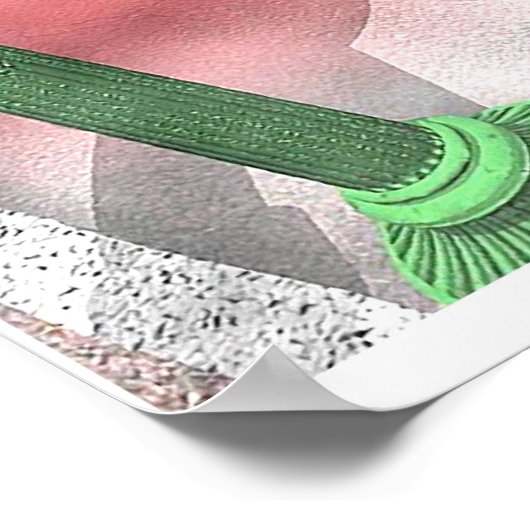 Alien heeft de blauwdruk poster (Hoek)