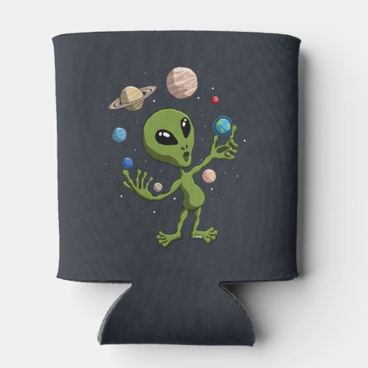 Alien heeft leven gevonden blikjeskoeler (Achterkant)