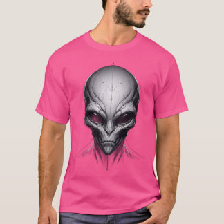 Alien - Het Grijze Man 3 (doorzichtige achtergrond T-shirt