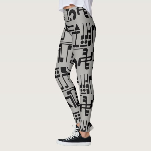 Alien Hieroglyphs Leggings (Links)