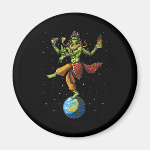 Alien Hindu Lord Shiva Magneet