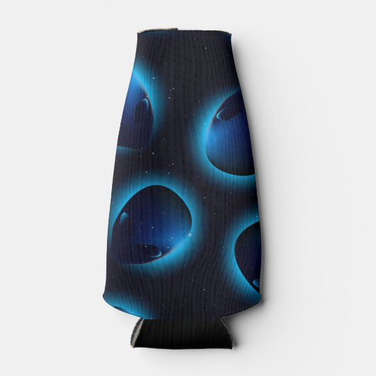 Alien-hoofd in de ruimte flesjeskoeler (Voorkant)