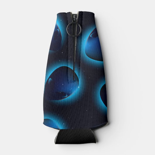 Alien-hoofd in de ruimte flesjeskoeler (Achterkant)