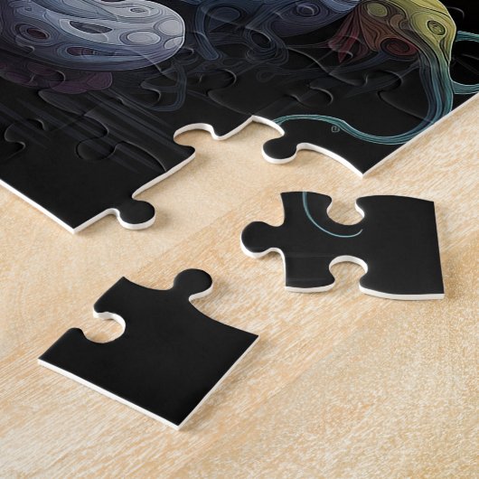 Alien Horror Creature Legpuzzel (Zijkant)