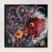 Alien Horror Creature Legpuzzel (Horizontaal)