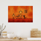 Alien Houseechtgenote Poster (Keuken)