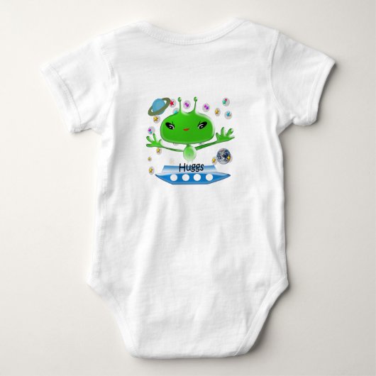 Alien Hugs Romper (Achterkant)