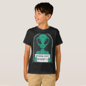 Alien Humans Dont Exist  T-shirt (Voorkant volledig)