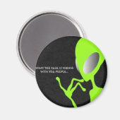 Alien Humor Magneet (Voorkant / Achterkant)