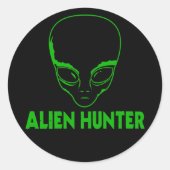 Alien Hunter Sticker (Voorkant)