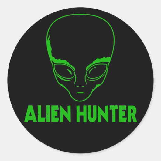 Alien Hunter Sticker (Voorkant)
