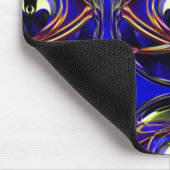 Alien-I Abstract artistiek ontwerp Muismat (Hoek)