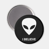 ALIEN I Believe Magnet (Voorkant / Achterkant)